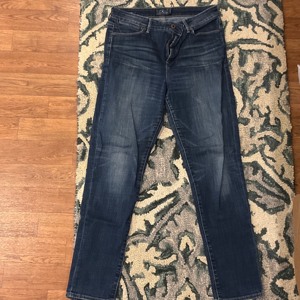 Lucky Brand Dark Blue Straight Leg Jeans